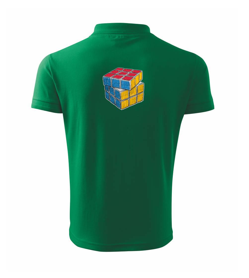 Rubikova kocka kreslená Rubikova kocka kreslená