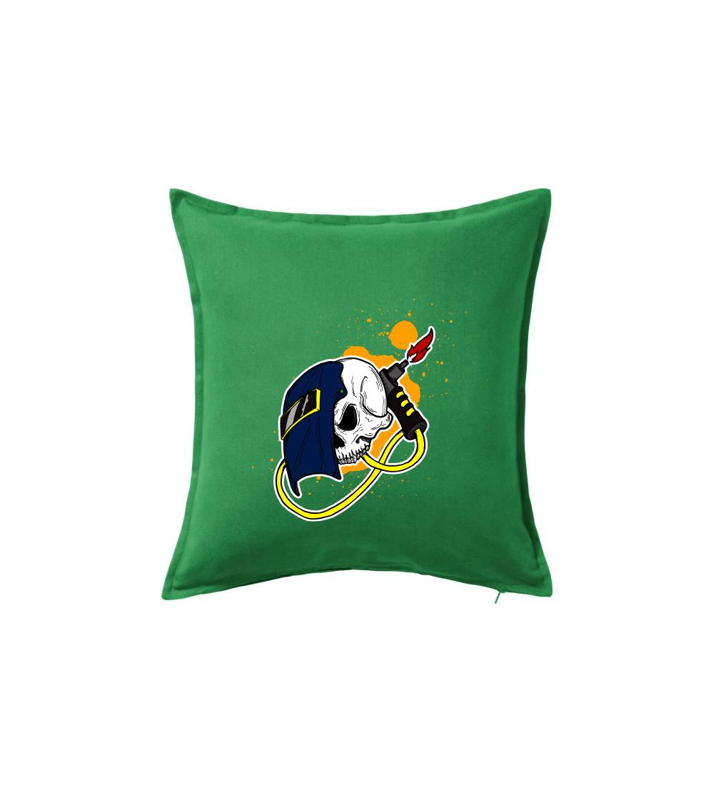 Zvárač - kreslená lebka