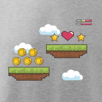 Gamer - stará hra - mince a mraky