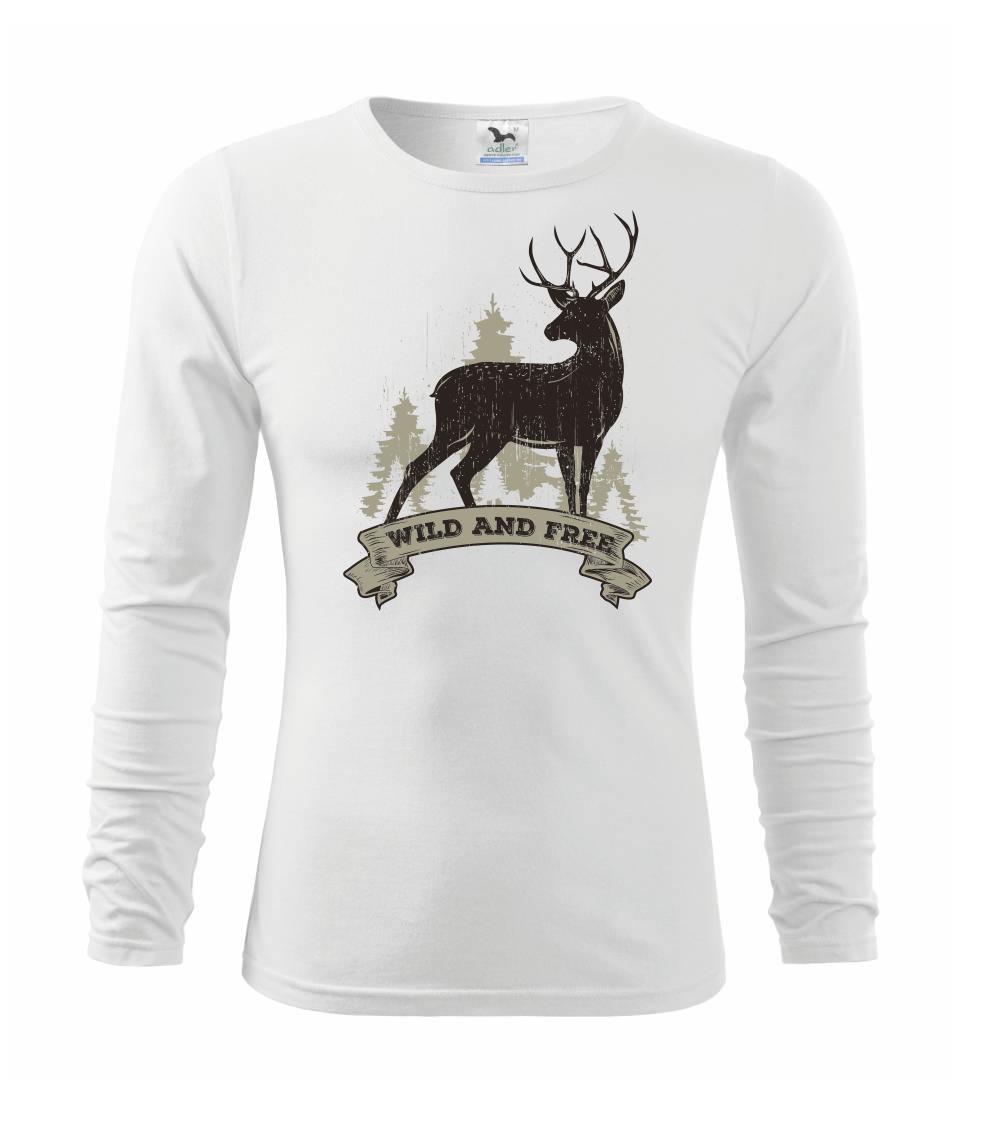 Tričká so zvieratami - Deer rib - Tričko detské Long Sleeve