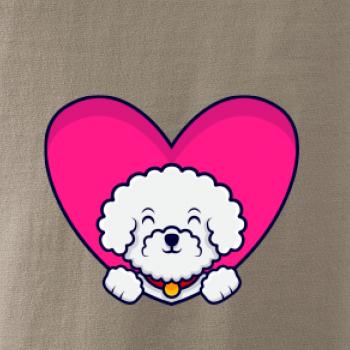 Bišónik zalezený v srdci