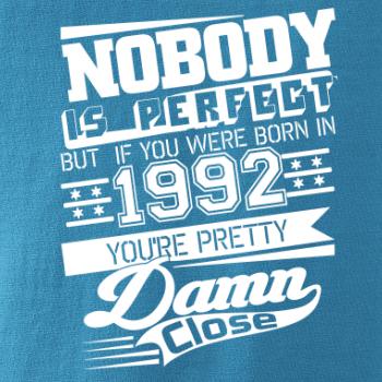 Nobody is perfect - 1992