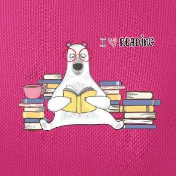 I love reading medveď