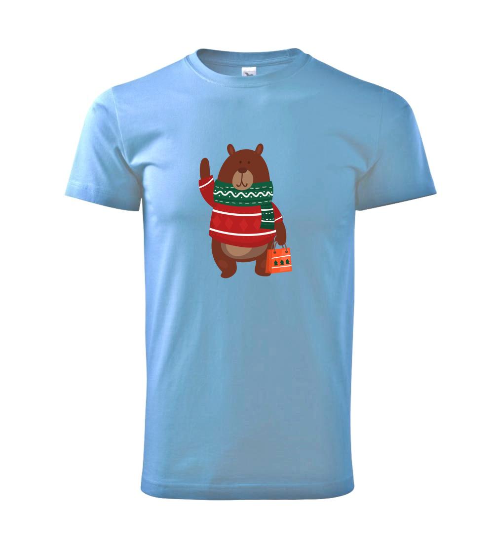 Medveď s darčekom Medveď s darčekom