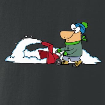 Frézování sněhu kreslené