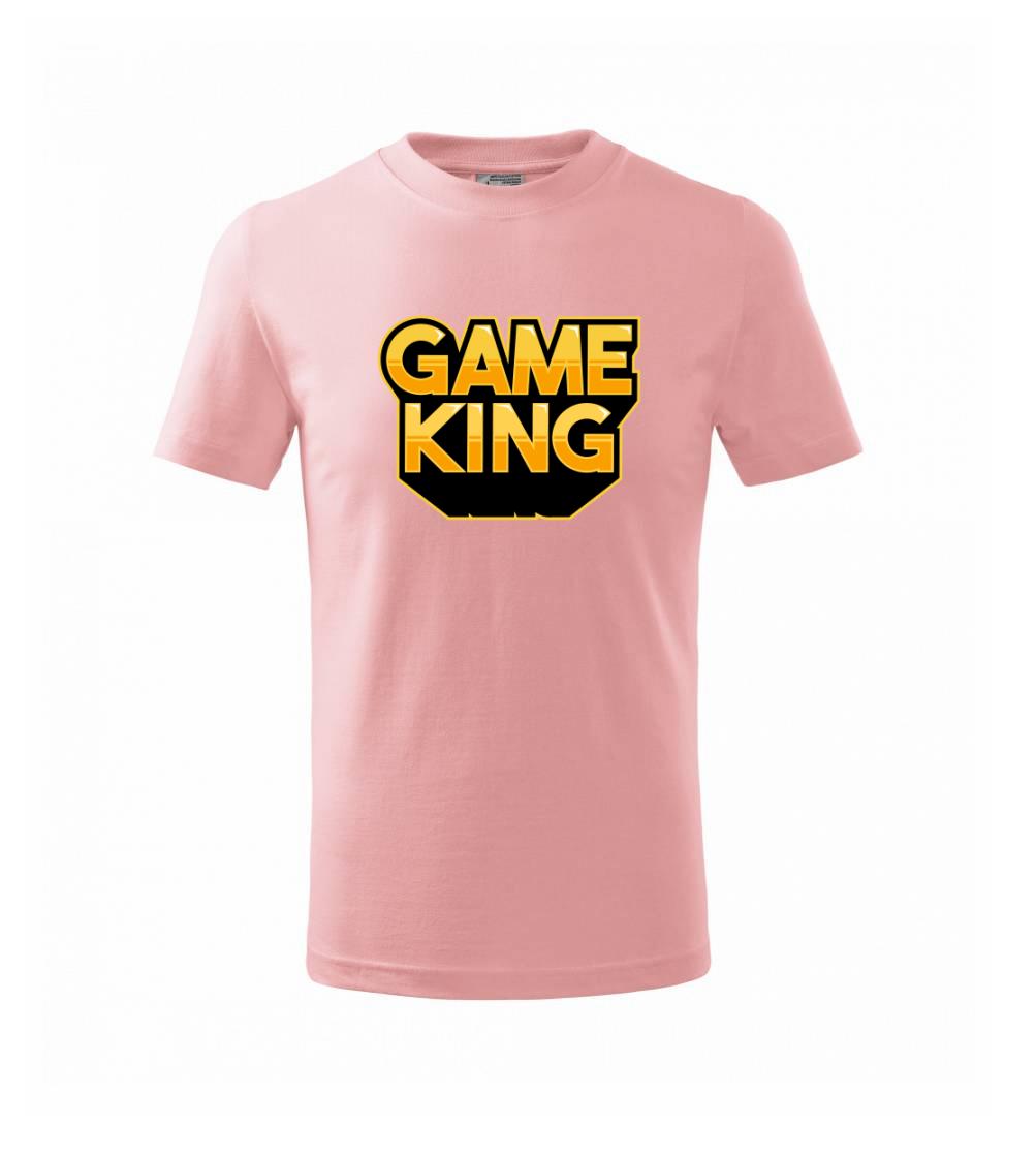 Game king - nápis velký