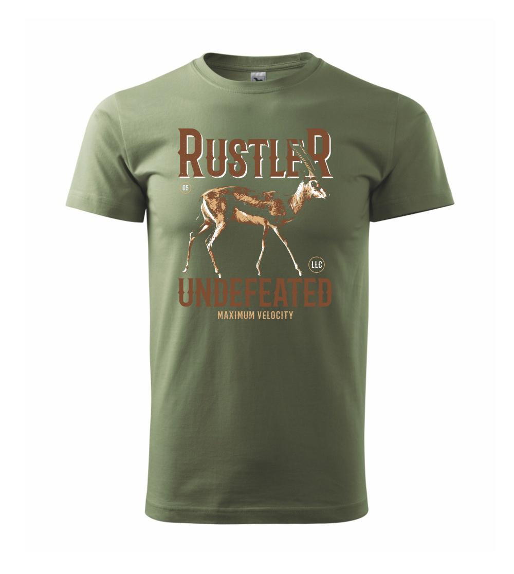 Tričká so zvieratami - Gazelle rustler - Klasické pánske tričko vyššej gramáže