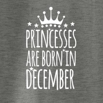 Princesses are born in December