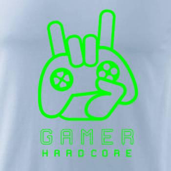 Hardcore gamer - ruka - zelená Hardcore gamer - ruka - zelená