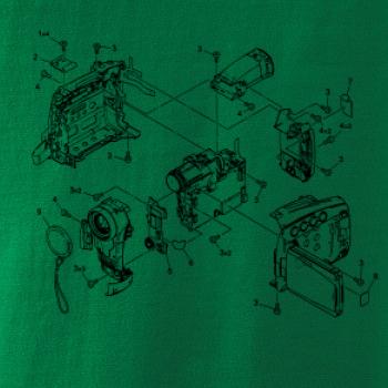 Nákres videokamera stará