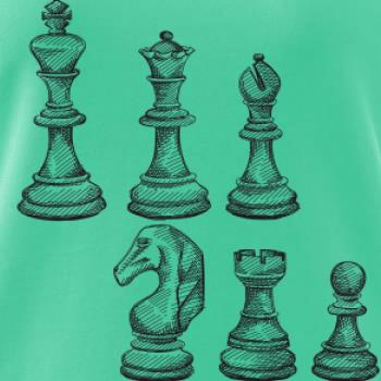 Šachové figúrky kreslené Šachové figúrky kreslené