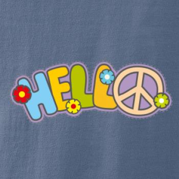 Hello hippie symbol