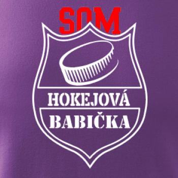 Som hokejová babička puk