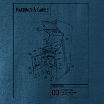 Nákres herný automat otvorený Nákres herný automat otvorený