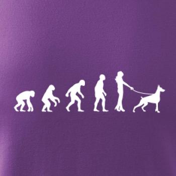 Evolúcia pes doberman (muž-žena)
