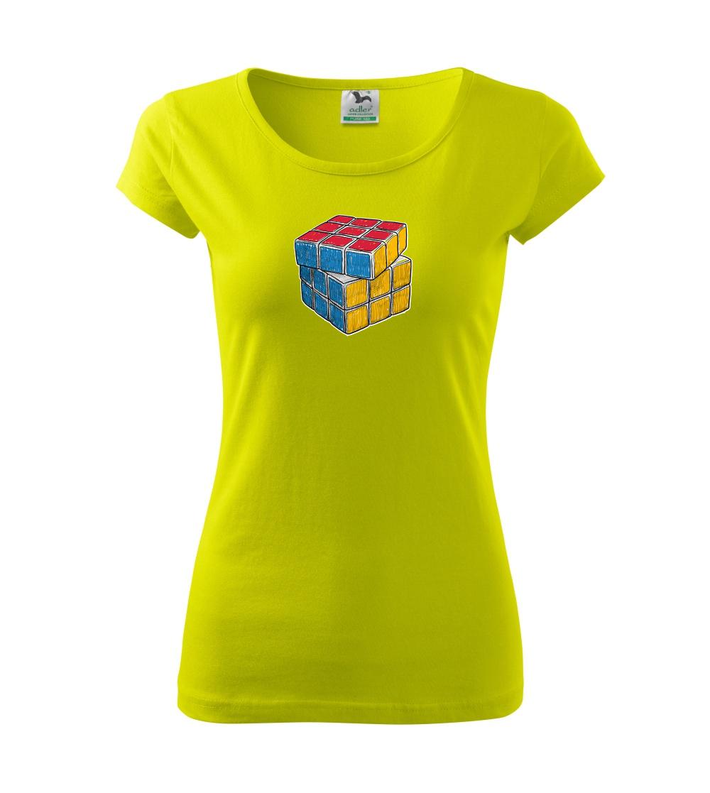 Rubikova kocka kreslená Rubikova kocka kreslená