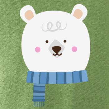Medveď so šálom