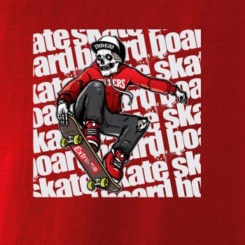 Skate red boy