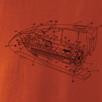Nákres kancelárska zošívačka