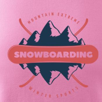 Snowboarding hory extreme