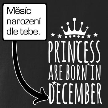 Princesses are born in (Vlastný nápis mesiac narodenia) Princesses are born in (Vlastný nápis mesiac narodenia)