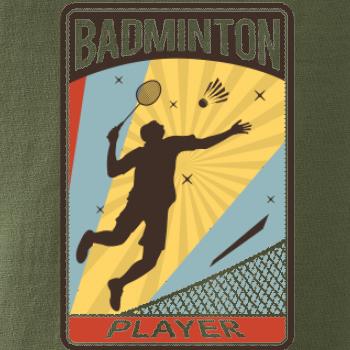 Bedminton - hráč Bedminton - hráč