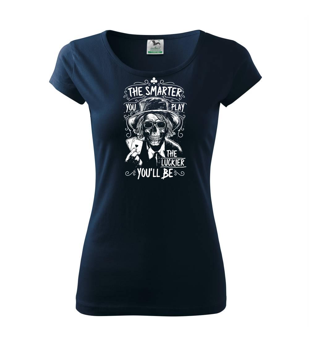 Lucky poker player Lucky poker player