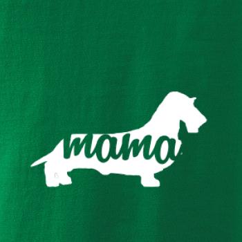 Jazvečík dlhosrstý mama obrys SK