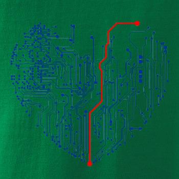 Tlačený spoj srdce