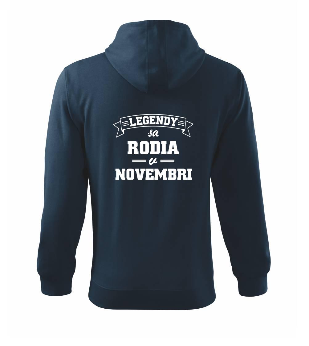 Legendy sa rodia v novembri Legendy sa rodia v novembri