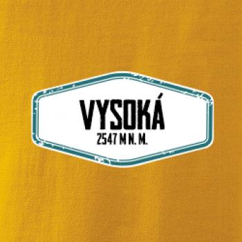 Vrchol Vysoká Vrchol Vysoká