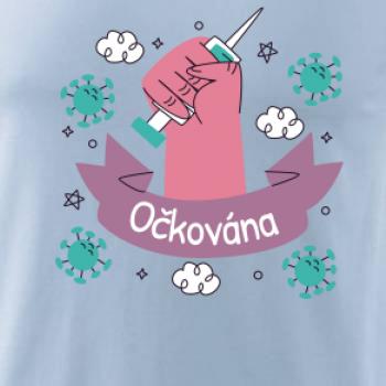 Očkovaná- ruka a striekačka