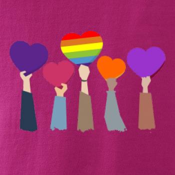 LGBT ruky srdce