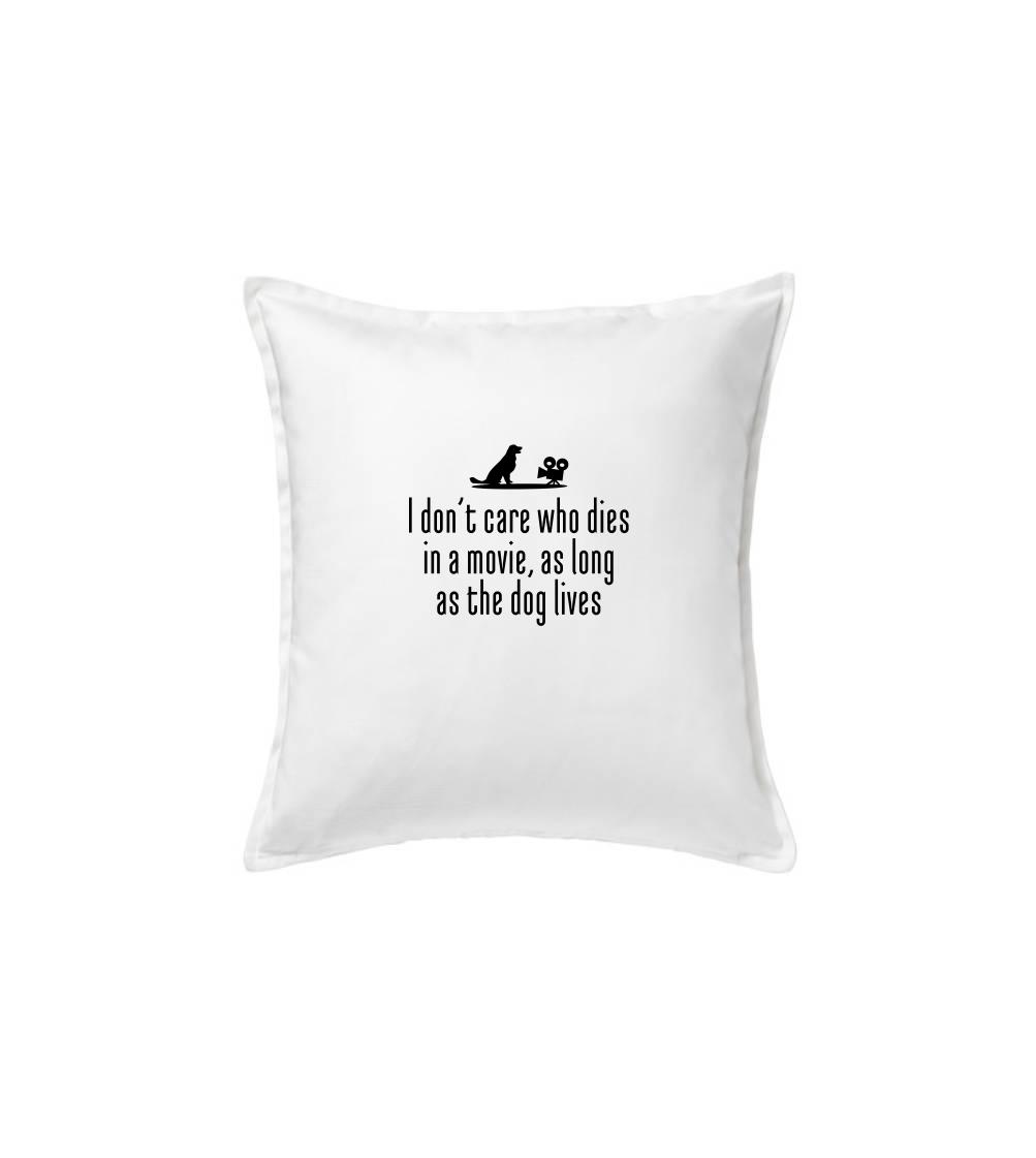 Ostatné psie plemená - I dont care - dog - Vankúš 50x50