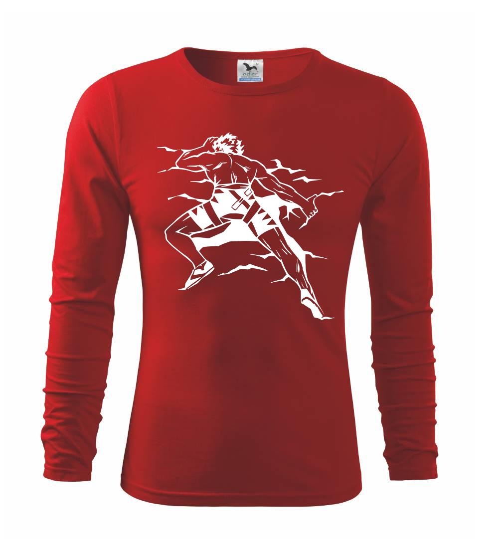 Trička pro horolezcov - Climbing man - Tričko detské Long Sleeve
