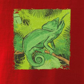Chameleon na vetve