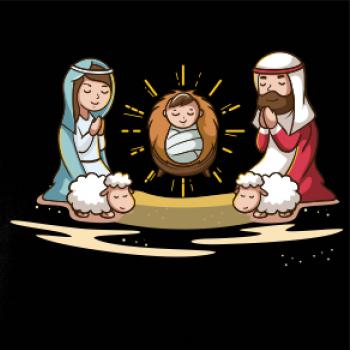 Ježíšek v jesličkách