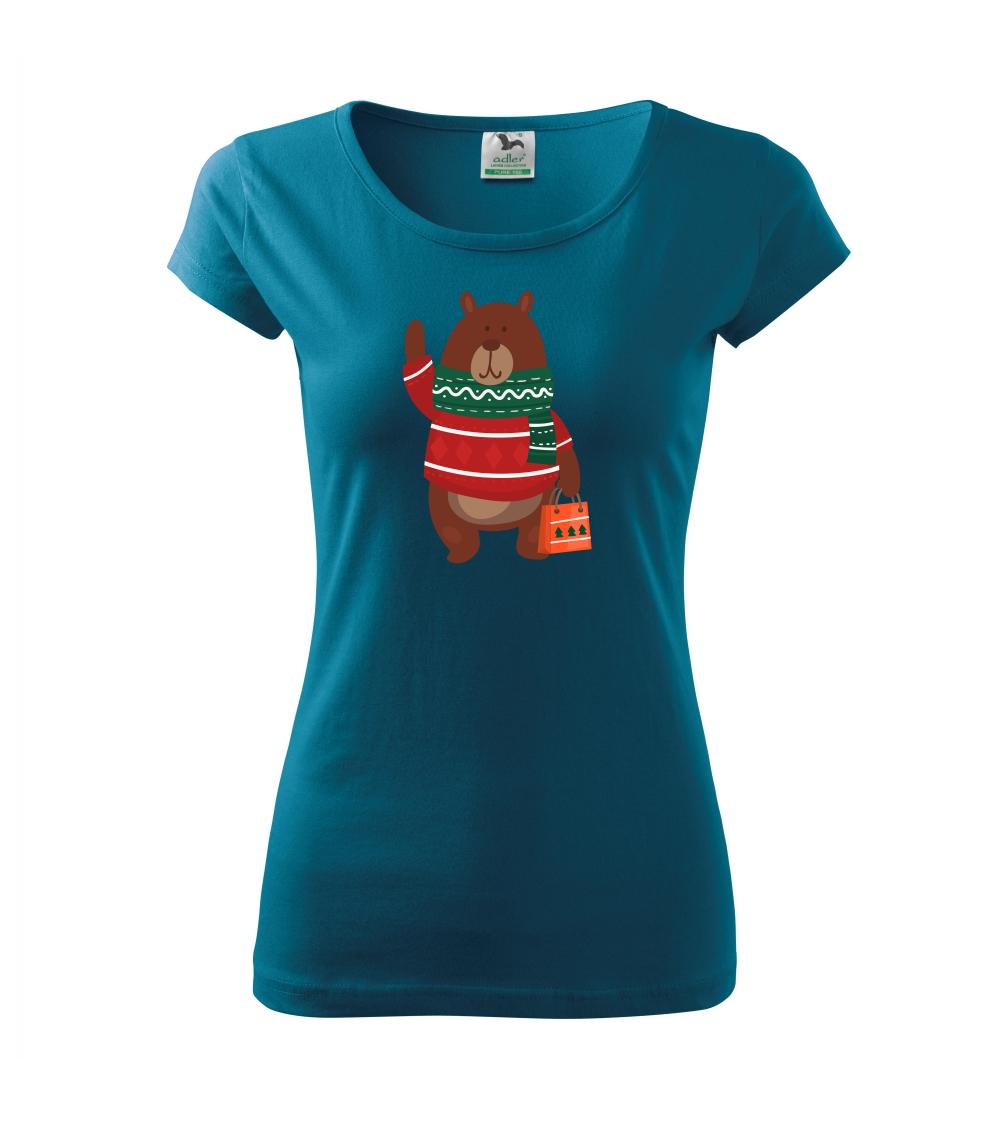 Medveď s darčekom Medveď s darčekom