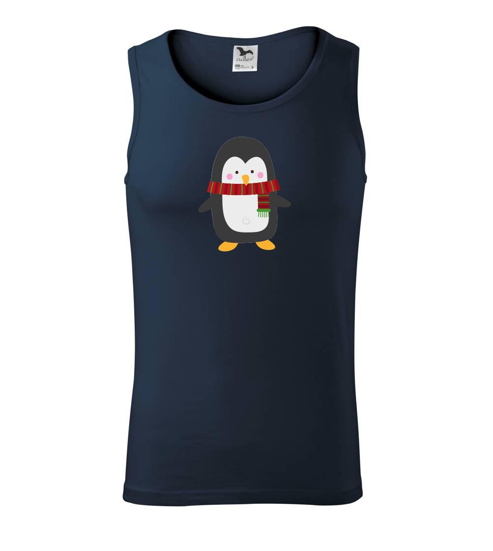 Tučniak so šálom Tučniak so šálom