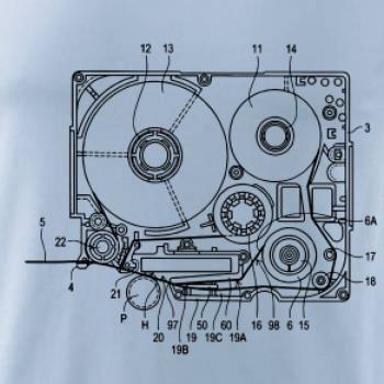 Nákres kotúčový prehrávač