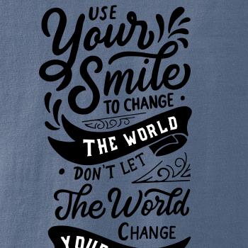 Your smile to change the world