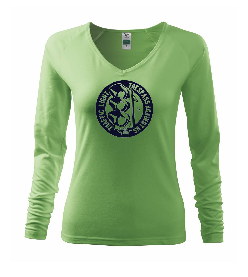 Grafické tričká - Traffic Light - Tričko dámske Elegance