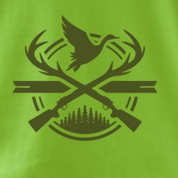 Lovec a kačice - zelený