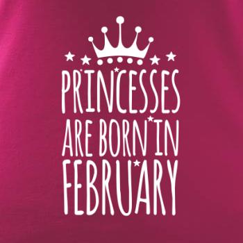 Princesses are born in February