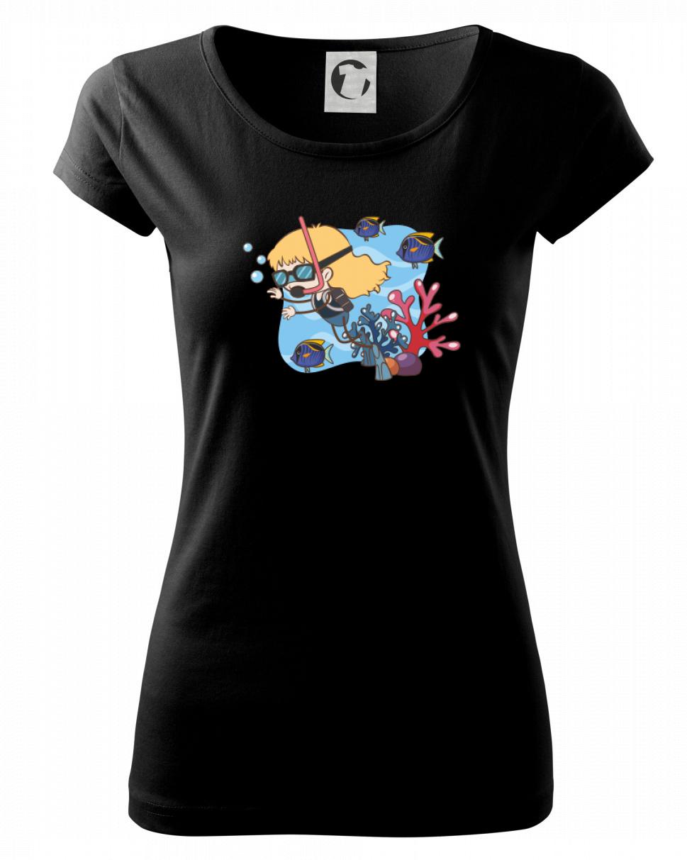 Potápač dievča Potápač dievča