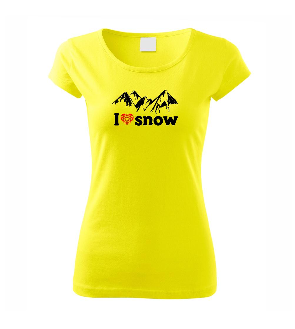 I love snow hory