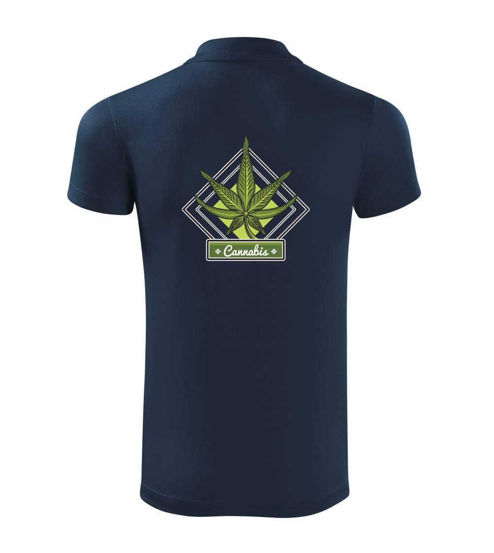 Cannabis list kosoštvorec Cannabis list kosoštvorec