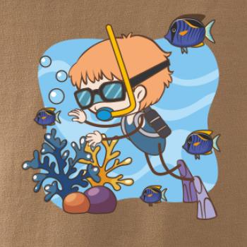 Potápač chlapec Potápač chlapec