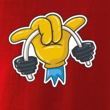 Comics ruka a činka Comics ruka a činka