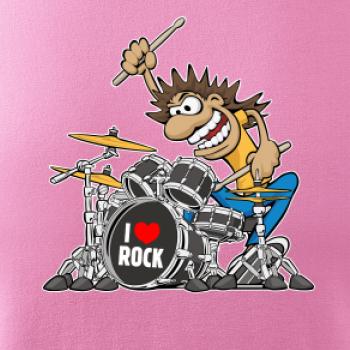 I love rock bubeník